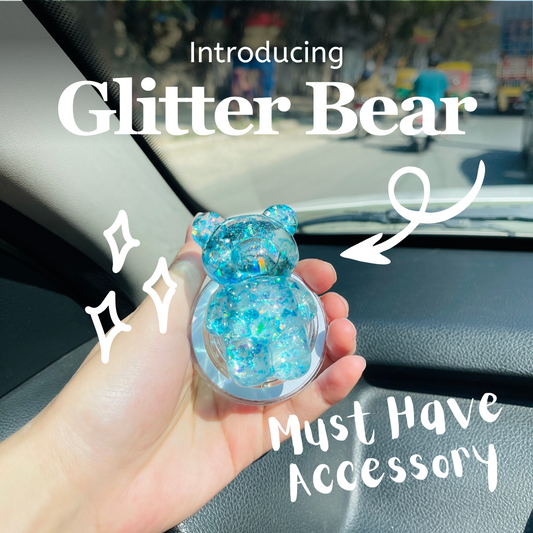 Glitter Bear Popsocket